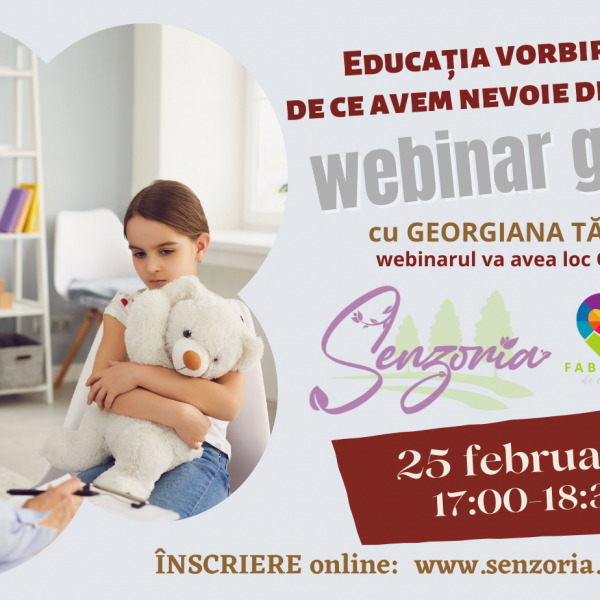 EDUCATIA VORBIRII WEBINAR 25 FEBRUARIE